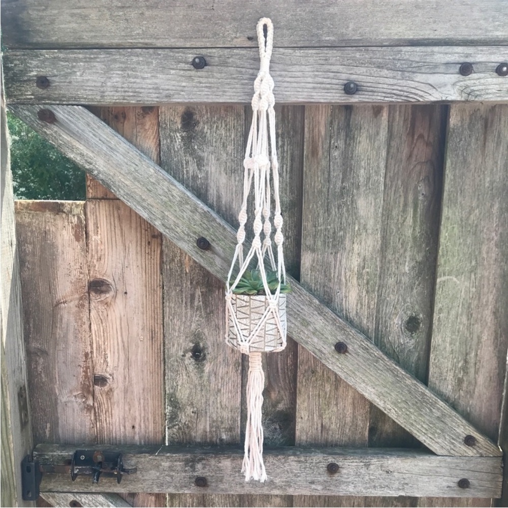 30” Handmade Macramé Plant Hanger